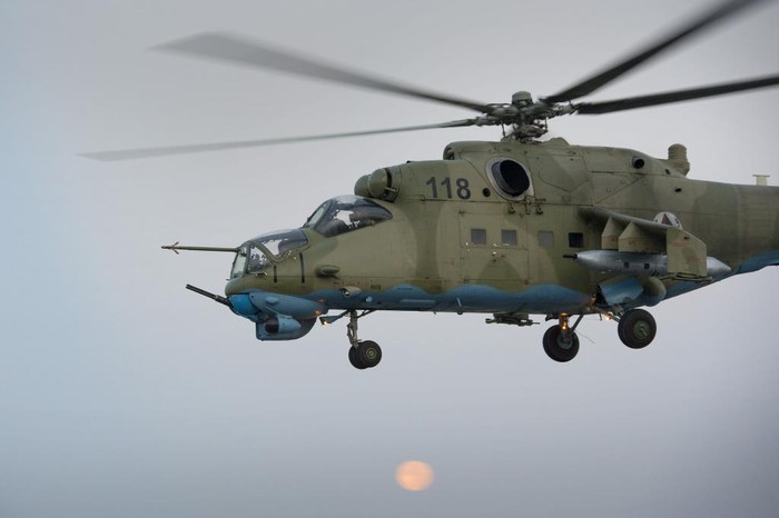 Trực thăng Mi-35 của Không quân Afghanistan